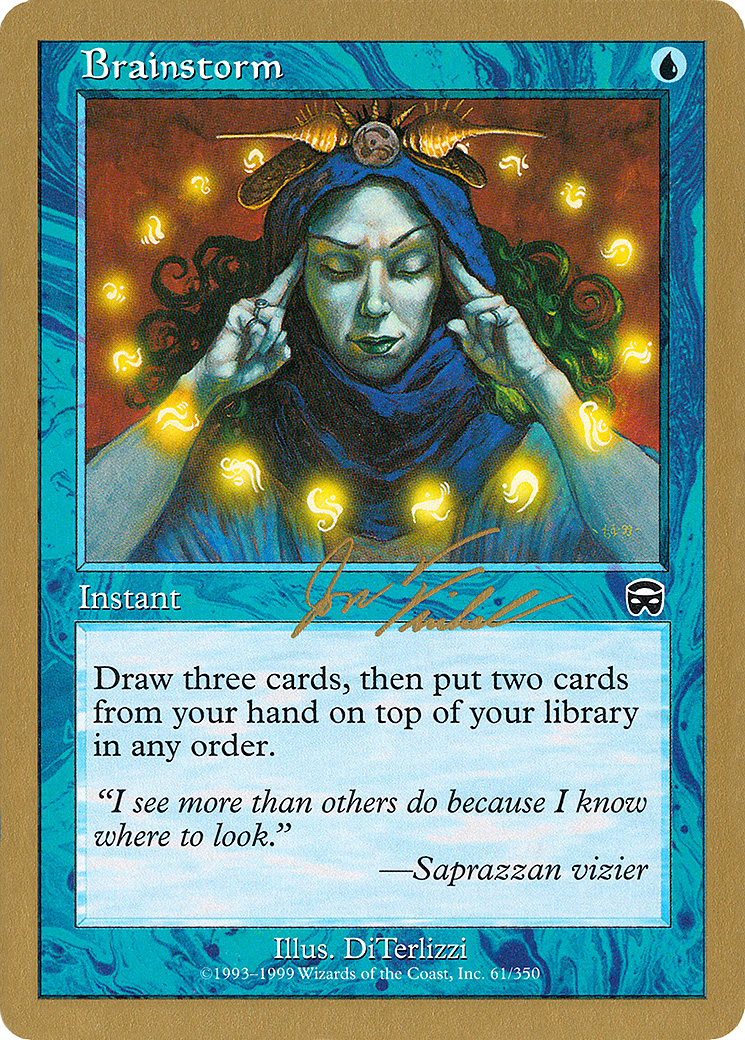 Brainstorm (Retro) (jf61) - World Championship Decks 2000