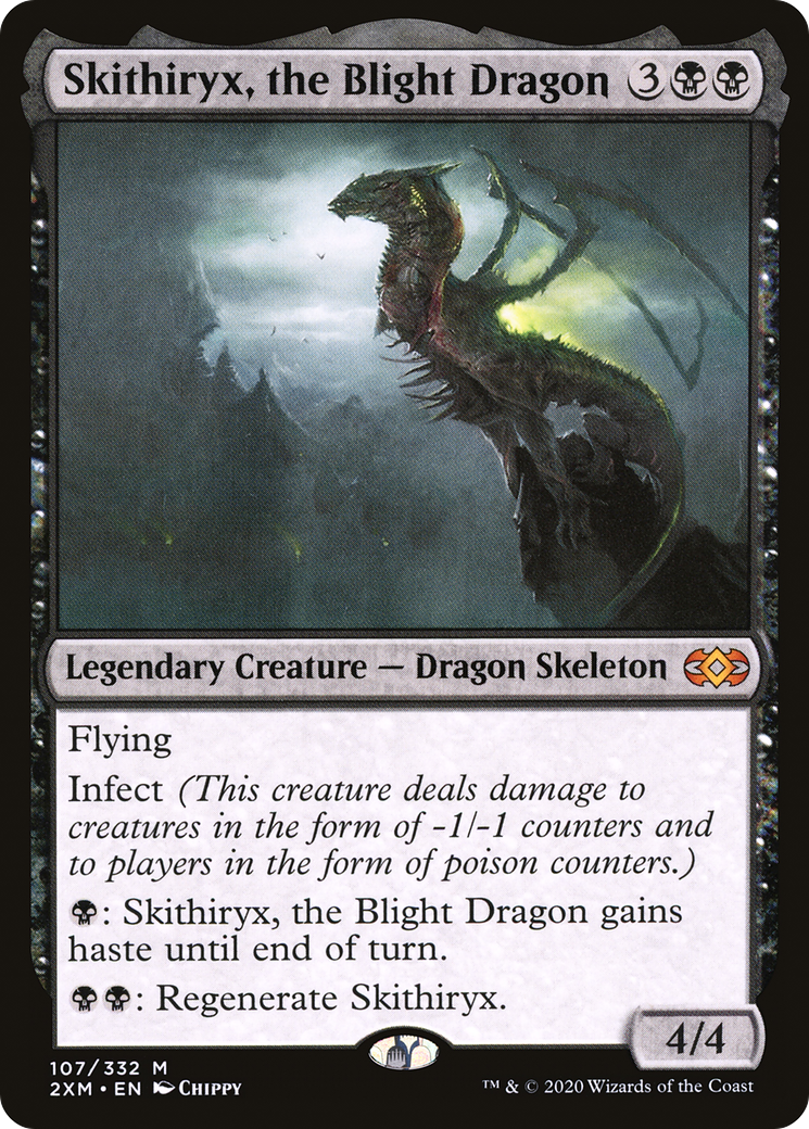 Skithiryx, the Blight Dragon (107) Foil - Double Masters