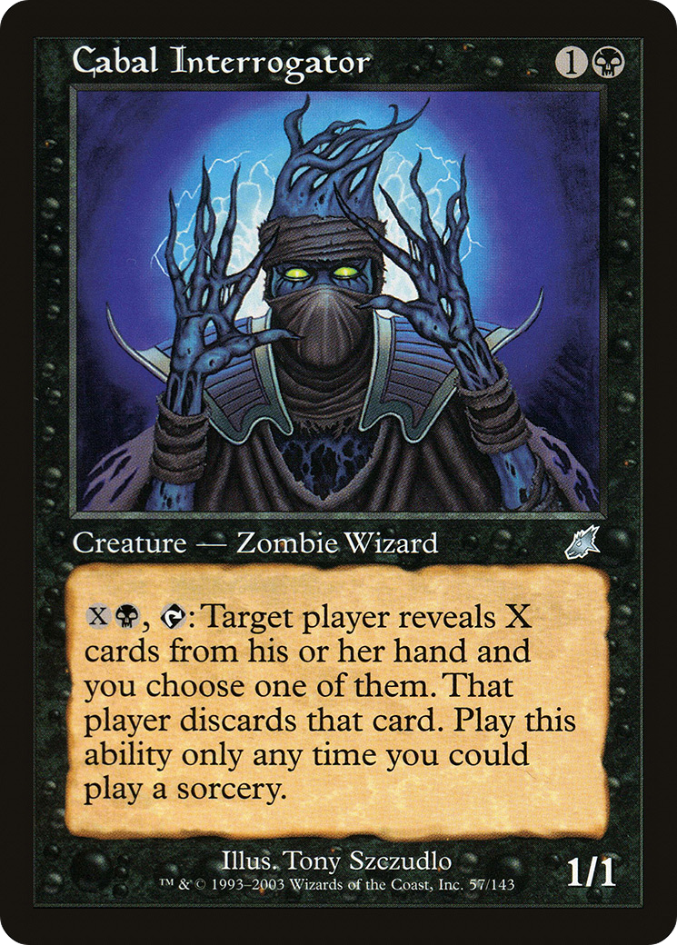 Cabal Interrogator (057) Foil - Scourge