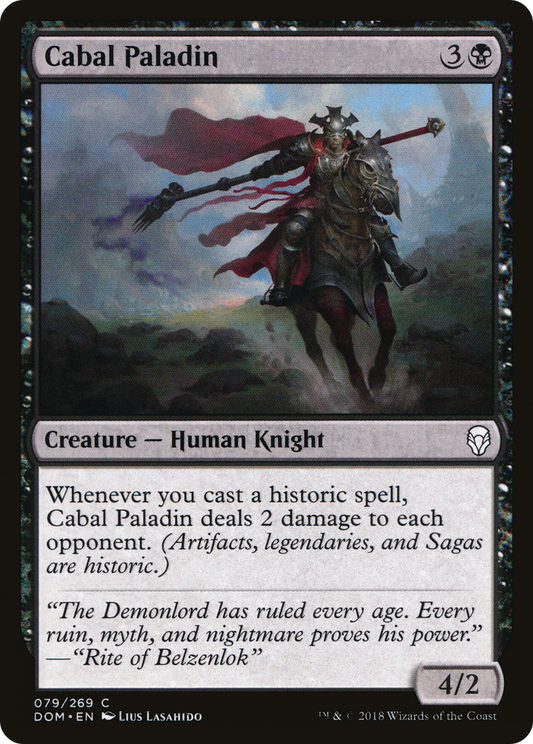 Cabal Paladin (079) - Dominaria Foil