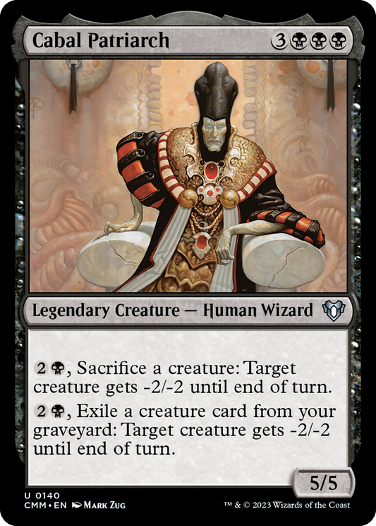 Cabal Patriarch (140) Foil - Commander Masters