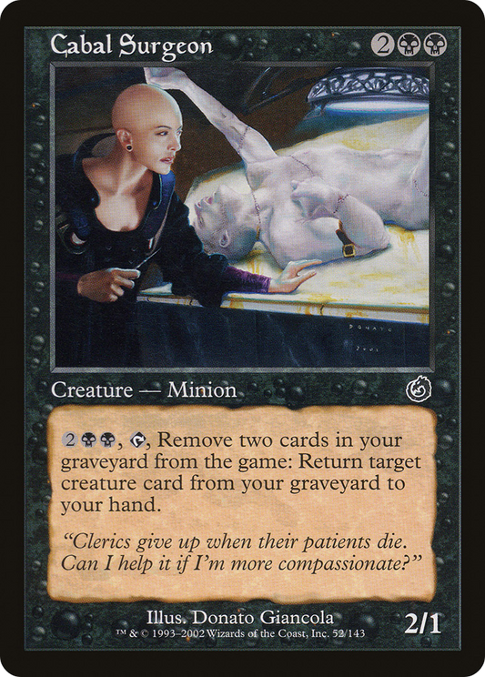 Cabal Surgeon (052) - Torment