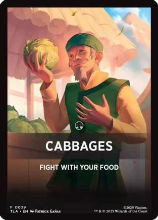 Cabbages (Jumpstart Front Card) (039) - Avatar: The Last Airbender