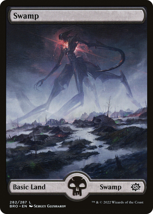 Swamp – Full Art (282) - The Brothers' War