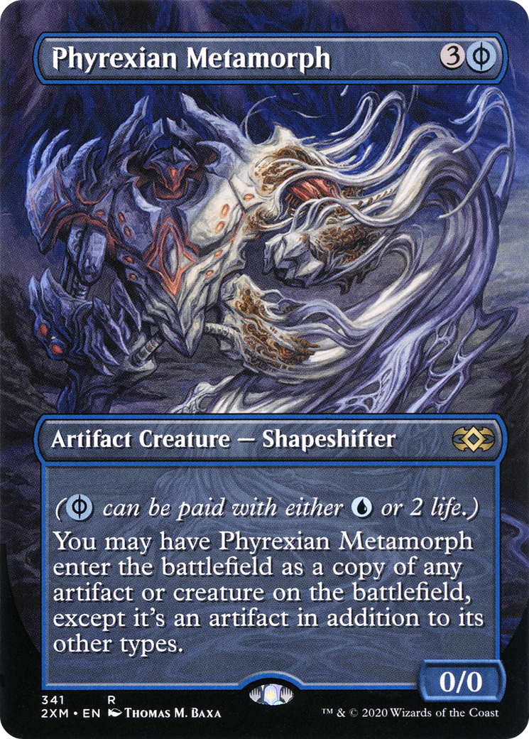 Phyrexian Metamorph (Borderless) (341) Foil - Double Masters