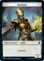 Insect // Soldier Double-Sided Token [Starter Commander Decks] | Silver Goblin