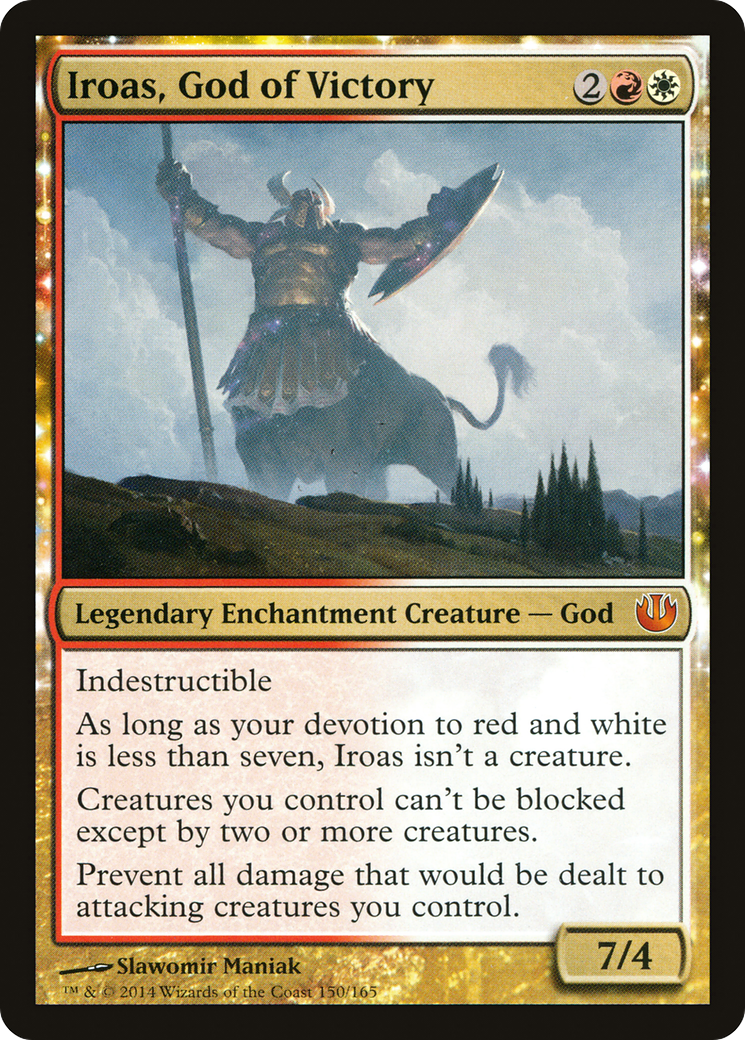 Iroas, God of Victory (150) Foil - Journey into Nyx