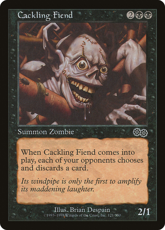 Cackling Fiend (121) - Urza's Saga