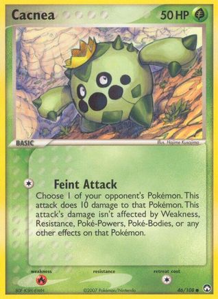 Cacnea (46) Reverse Holofoil - Power Keepers
