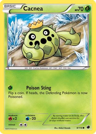 Cacnea (9) Reverse Holofoil - Plasma Freeze
