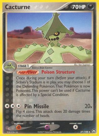Cacturne (27) - Power Keepers