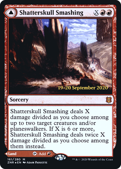 Shatterskull Smashing (161) Foil - Zendikar Rising Promos