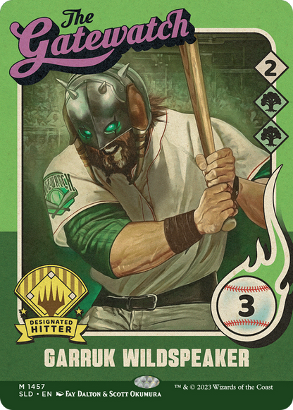 Garruk Wildspeaker // Garruk Wildspeaker (1457) Foil - Secret Lair Drop