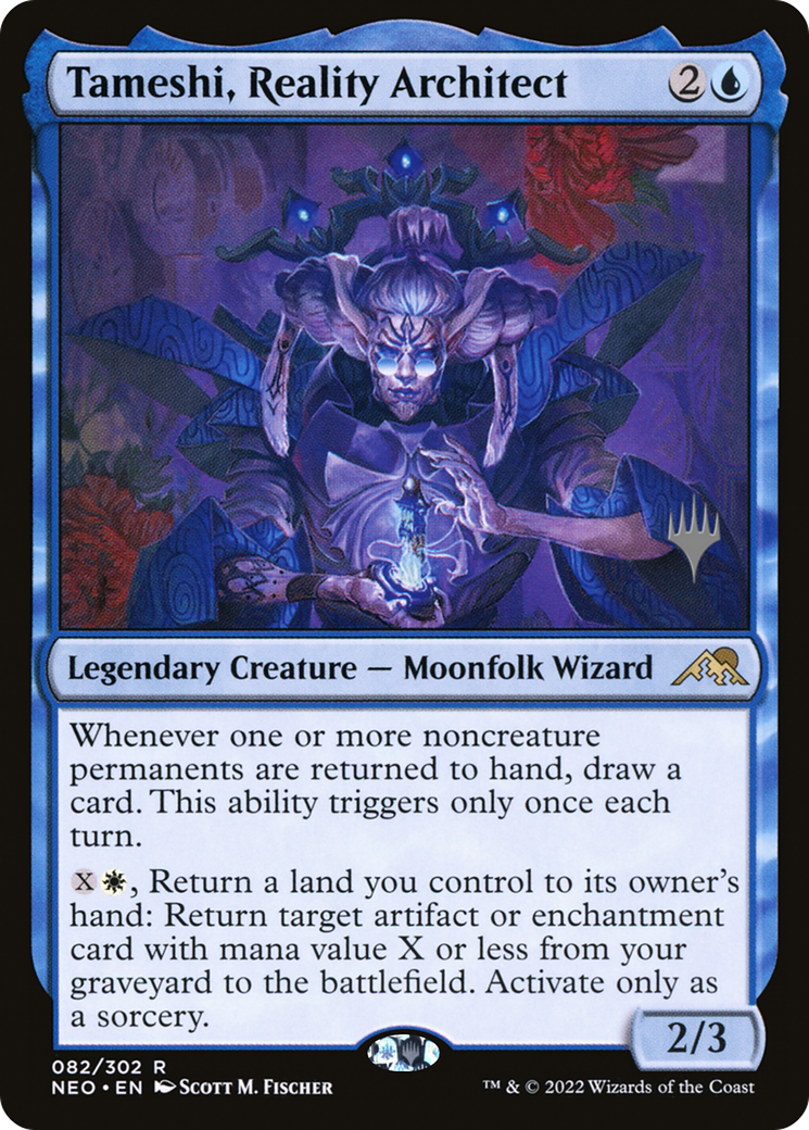 Tameshi, Reality Architect (082) - Kamigawa: Neon Dynasty Promos