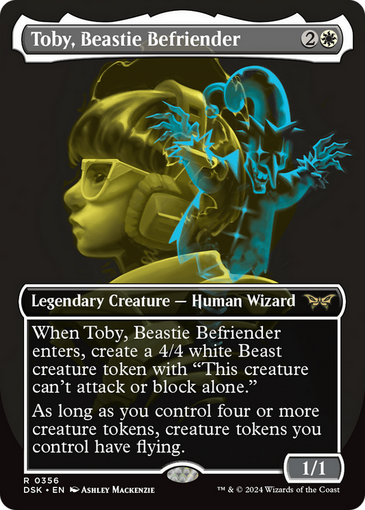 Toby, Beastie Befriender (Showcase) [Duskmourn: House of Horror] Foil