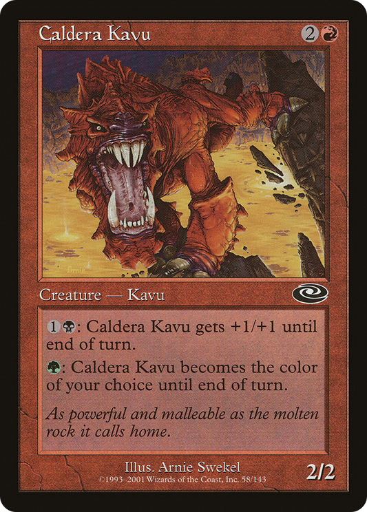 Caldera Kavu (058) - Planeshift
