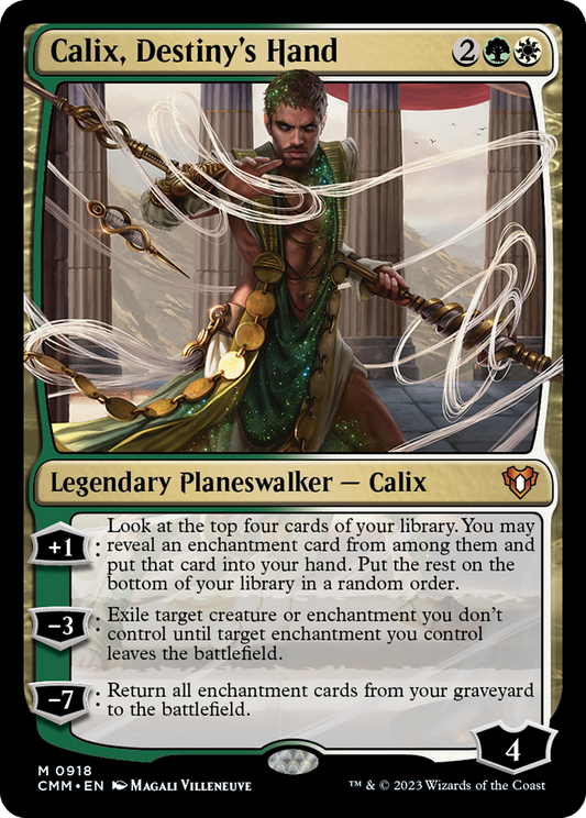 Calix, Destiny's Hand (918) - Commander Masters