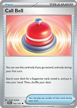 Call Bell (165) Reverse Holofoil - Surging Sparks