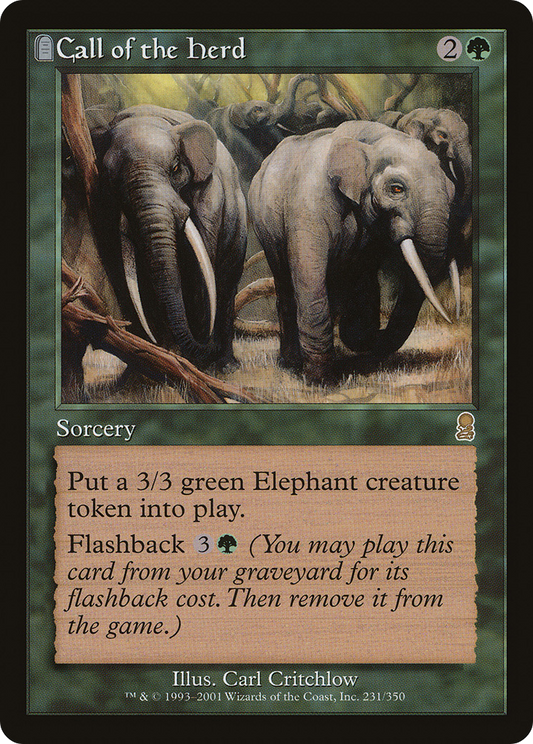 Call of the Herd (231) Foil - Odyssey