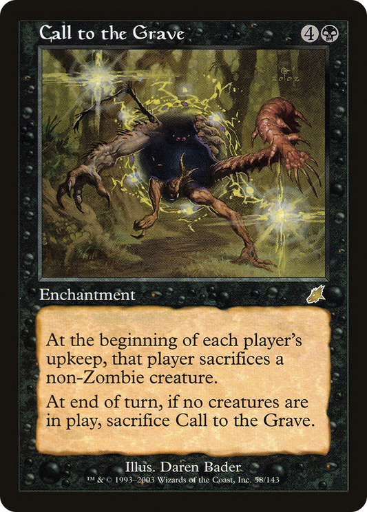 Call to the Grave (058) Foil - Scourge