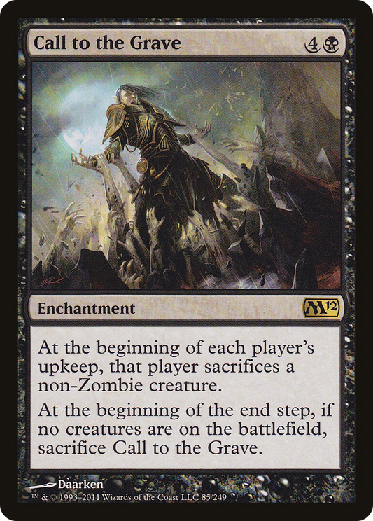 Call to the Grave (085) Foil - Magic 2012