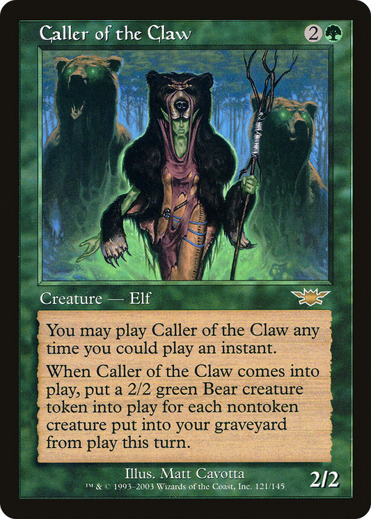 Caller of the Claw (121) - Legions