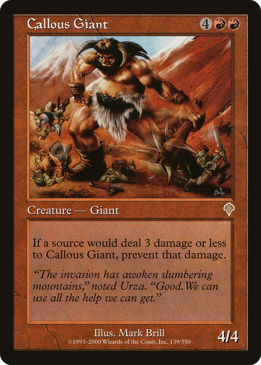 Callous Giant (139) - Invasion