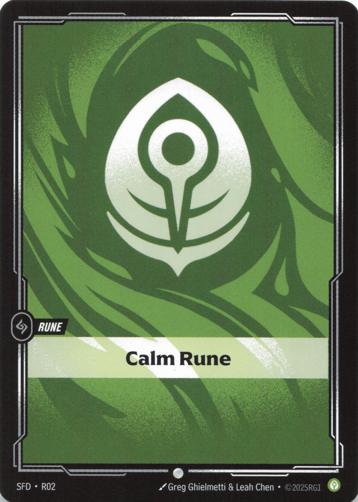 Calm Rune (R02) - Spiritforged