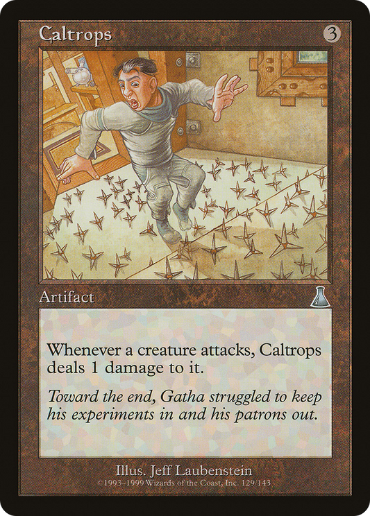 Caltrops (129) Foil - Urza's Destiny