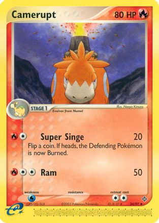 Camerupt (24) - Dragon