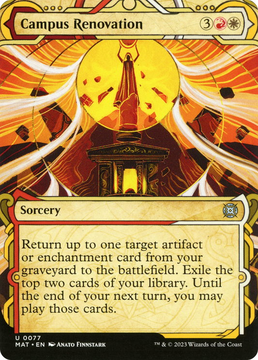 Campus Renovation (Showcase) (077) - March of the Machine: The Aftermath Foil