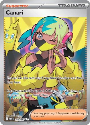 Canari (Full Art) (257) Holofoil - Ascended Heroes