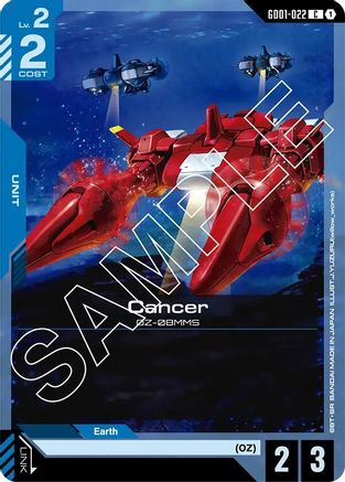 Cancer (GD01-022) - Newtype Rising