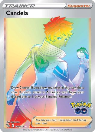 Candela (83) Holofoil - Pokemon GO