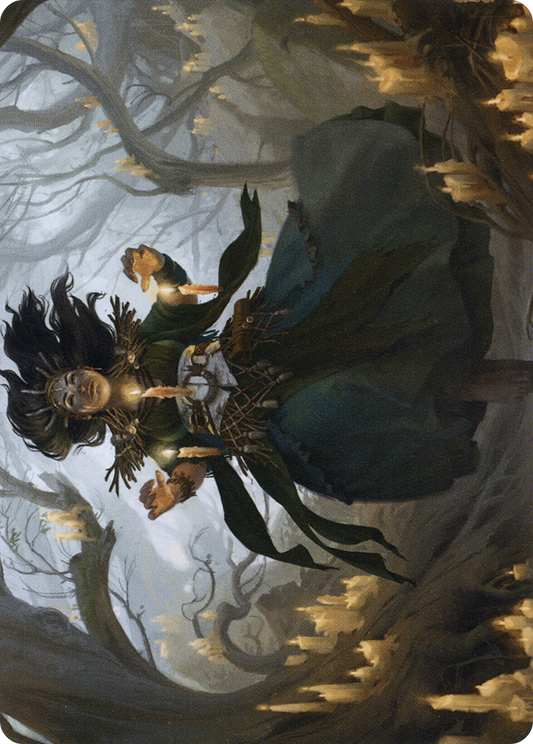 Candlegrove Witch (015s) Gold-Stamped - Art Series: Midnight Hunt