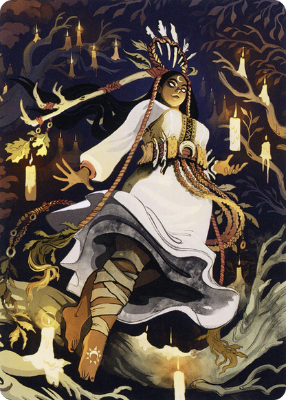 Candlegrove Witch (076s) Gold-Stamped - Art Series: Midnight Hunt