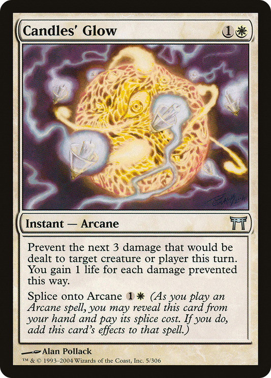 Candles' Glow (005) Foil - Champions of Kamigawa