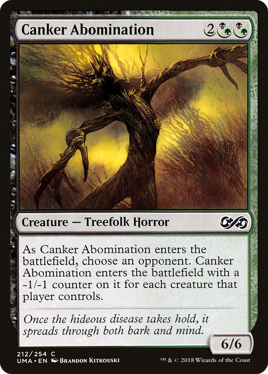 Canker Abomination (212) - Ultimate Masters Foil