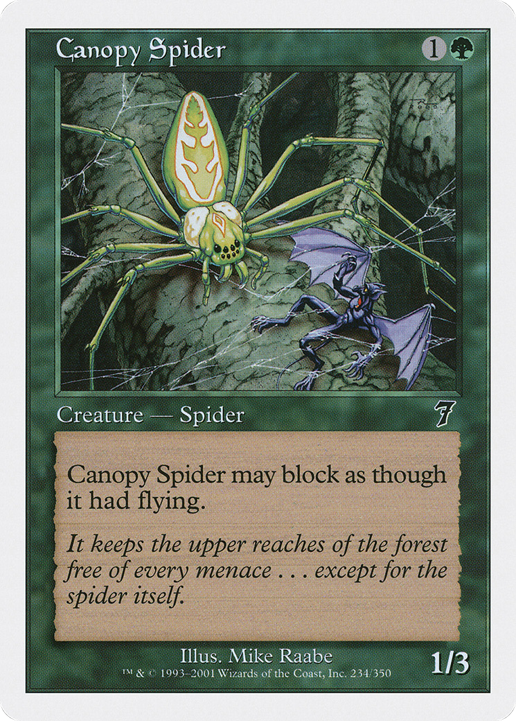 Canopy Spider (234) - Seventh Edition