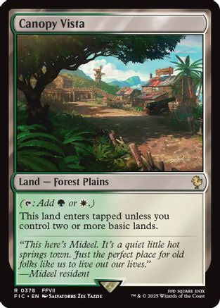 Canopy Vista (378) Surge Foil - Commander: FINAL FANTASY