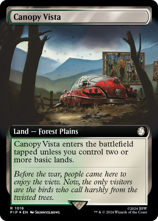 Canopy Vista (Extended Art) (1016) Surge Foil - Fallout