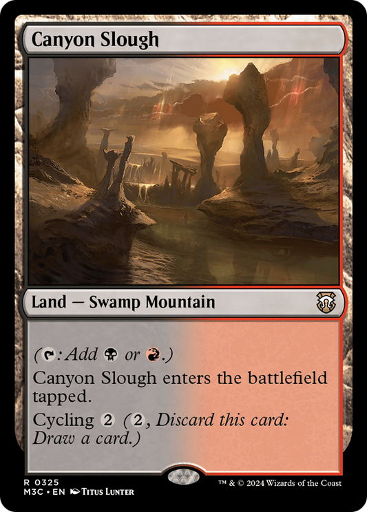Canyon Slough (325) - Commander: Modern Horizons 3