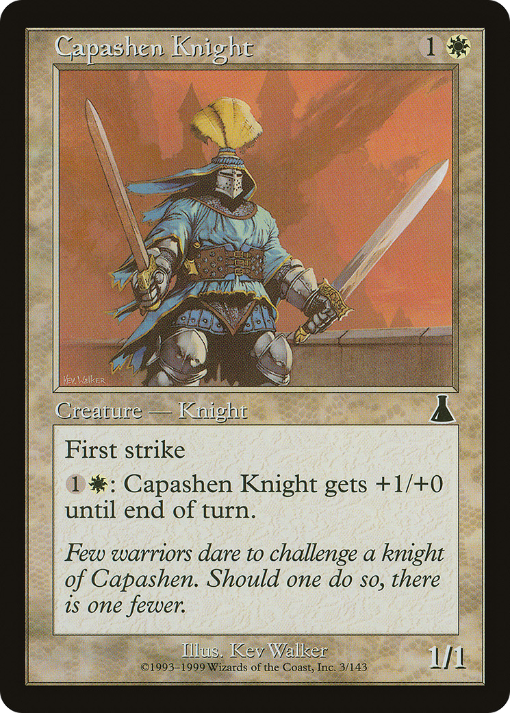 Capashen Knight (003) - Urza's Destiny