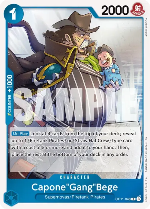 Capone"Gang"Bege (Nami Deck) (OP11-048)