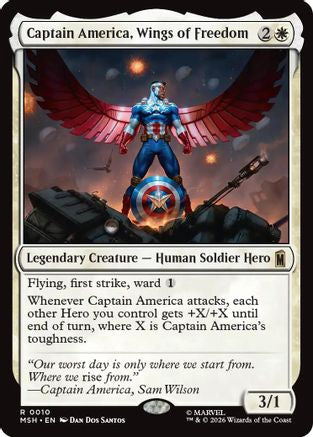 Captain America, Wings of Freedom (010) - Marvel Super Heroes