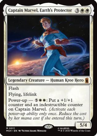 Captain Marvel, Earth's Protector (011) - Marvel Super Heroes