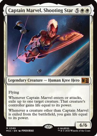 Captain Marvel, Shooting Star (589) - Commander: Marvel Super Heroes