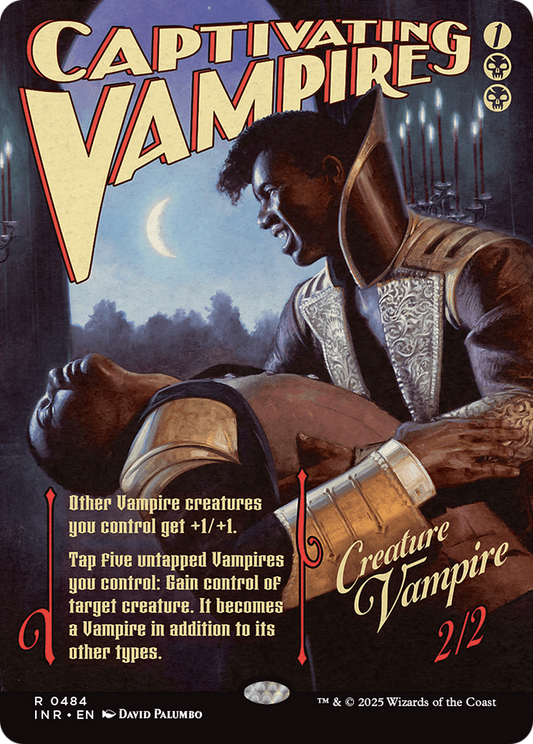 Captivating Vampire (Movie Poster) (484) Foil - Innistrad Remastered