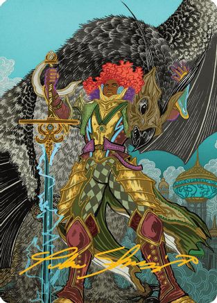Caradora, Heart of Alacria (003s) Gold-Stamped - Art Series: Aetherdrift