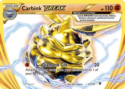 Carbink BREAK (51) Holofoil - Fates Collide